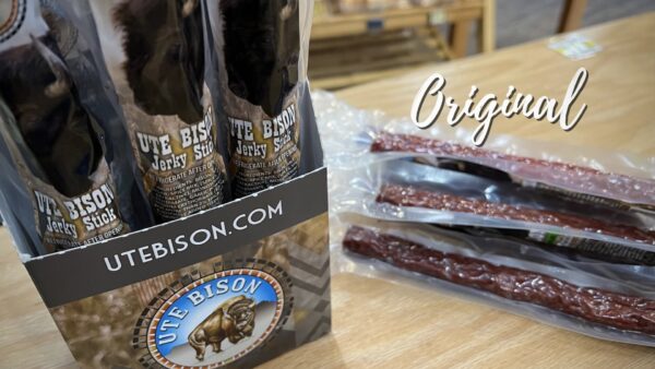 Original Regular Flavored 1 oz. Bison Jerky Sticks